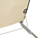 Outsunny Set of 2 Foldable Garden Beach Chair Mat Lightweight Outdoor Sun Lounger Seats Adjustable Back Metal Frame PE Fabric He