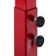 Basketball Hoop Stand Portable System PE Backboard Height Adjustable 2.1-2.6m with Wheels for Adults Sports Fun