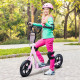 Kids Scooter Kick Scooter with 12&quot; EVA Tyres, Rear Brake, Big Wheels Scooter for 5-12 Years Old, Pink