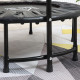 40&#039;&#039; Fitness Trampoline with Adjustable Handle, Rebounder Trampoline Mini Jumper for Indoor Exercise Workout, Support Up to 100k