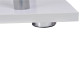 S Shape Bookcase, 5 Tiers Bookshelf, Modern Freestanding Storage Shelf for Home Office, Study, Living Room, 80 x 30 x 145cm, Whi