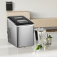 Ice Maker Machine, Counter Top Ice Cube Maker for Home, 9 Ice Cubes per 8 Minutes, 1.8L with Self Cleaning Function, Scoop and B