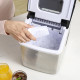 Ice Maker Machine, Counter Top Ice Cube Maker for Home, 9 Ice Cubes per 8 Minutes, 1.8L with Self Cleaning Function, Scoop and B