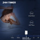 14000 BTU Mobile Air Conditioner, 35m², Smart Home WiFi, with Dehumidifier, Fan, 24H Timer, Window Kit, White