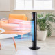 38&#039;&#039; Freestanding Tower Fan, 3 Speed 3 Mode, 12h Timer, 70 Degree Oscillation, LED Panel, 5M Remote Controller, Black