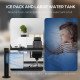 Electric Tower Fan, with 3.5L Water Tank and Ice Pack - Black