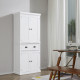 Freestanding Multi-Storage Kitchen Cabinet - White