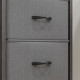 Four-Tier Industrial Display Shelf, with Bottom Drawers