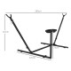 Outsunny 9.4ft Hammock Stand with Side Tray Stand, Steel Frame Hammock Net Stand, for String-style, Brazilian-style, Flat-style,