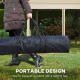 Outsunny 3 x 3(m) Pop Up Gazebo, Double-roof Garden Tent with Netting and Carry Bag, Party Event Shelter for Outdoor Patio, Crea