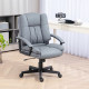 Office Chair, Computer Desk Chair, Mid Back Executive Chair with Adjustable Height and Swivel Rolling Wheels for Home Study, Lig
