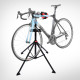 Folding Bike Repair Stand Bicycle Bike Stand For Maintenance Display Cycle Rack with Tool Tray, Height Adjustable