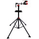 Folding Bike Repair Stand Bicycle Bike Stand For Maintenance Display Cycle Rack with Tool Tray, Height Adjustable