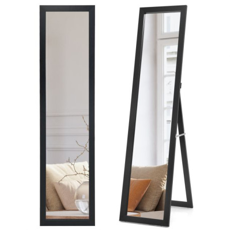 153 x 37 cm Wooden Frame Rectangle Full Length Mirror