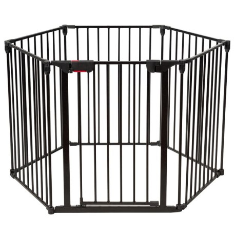 8 Panels Baby Playpen Metal Foldable Design with Safety Lock