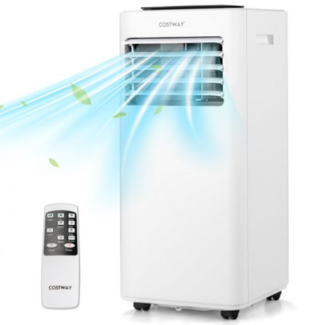 7000/9000 BTU 4-in-1 Portable Air Conditioner with Remote and App Control