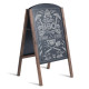 Double Sided &quot;A&quot; Frame Blackboard/ Chalkboard Sign