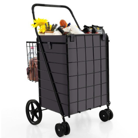 Folding Shopping Cart with Oxford Liner