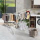 Foldable Clothes Drying Rack with 28 Hanging Rails