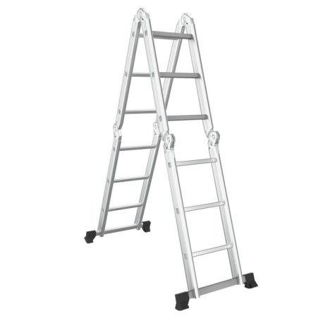 7-in-1 Folding Multi-Purpose Extension Aluminum Ladder