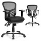Ergonomic Reclining Mesh Office Chair with 3-Paddle Control