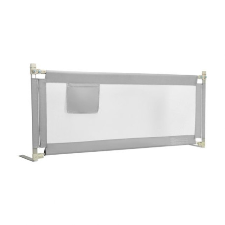 196cm Height Adjustable Bed Rail with Double Safety Lock for Toddlers