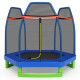 7 Feet Toddler Trampoline with Safety Enclosure Net