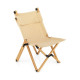 Folding Beach Chair with 2-Level Adjustable Backrest and Carrying Bag