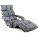 Folding Sofa Bed with 6 Adjustable Positions and 8-Angle Footrest