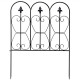 Garden Fencing Panels for Decoration with Arched and Inter-lockable Design