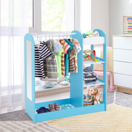 Kids Dress up Storage with Mirror