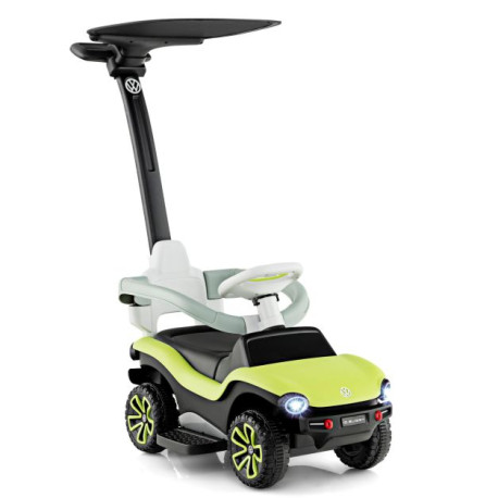3 in 1 Kids Ride on Push Car with Handle and Canopy