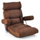 Ergonomic Sofa Lounger Chair with Stepless Adjustment Back