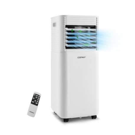 7000 BTU Portable Air Conditioner with 2 Wind Speeds and Timer