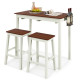 3-Piece Bar Table Set with 2 Wine Holders