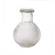 Clear Glass Onion Bottle (11.5cm x 9cm)