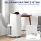 14000 BTU Mobile Air Conditioner for Room up to 35m², Smart Home WiFi Compatible, with Dehumidifier, Fan, 24H Timer