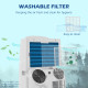 14000 BTU Multi-Mode Mobile Air Conditioner, with Mounting Kit