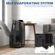14000 BTU Mobile Air Conditioner, 35m², Smart Home WiFi, with Dehumidifier, Fan, 24H Timer, Window Kit, Black