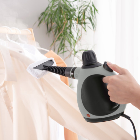 Handheld Steam Cleaner for Chemical Free Cleaning, Portable Multi-purpose Steamer with 9 Pieces Accessory for Kitchen, Bathroom,