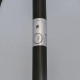 Outsunny 2.5m Tilting Parasol, with Pleated Canopy - Light Grey