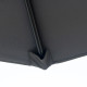 Outsunny 3(m) Tilting Parasol Garden Umbrellas, Outdoor Sun Shade with 8 Ribs, Tilt and Crank Handle for Balcony, Bench, Garden,