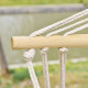 Outsunny Hanging Hammock Chair Swing Chair Thick Rope Frame Safe Wide Seat Indoor Outdoor Home, Patio, Yard, Garde Spot Stylish 