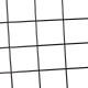 Outsunny Vintage Style Steel Garden Patio Outdoor Arbor &amp; Trellis Arch Support Vines &amp; Climbing Plants Garden Decoration - Black