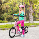 Kids Scooter, Teen Kick Scooter with Rubber Wheels, 16&quot; Front Wheel, Height Adjustable Handlebar, Dual Brakes, Kick Stand, for 5