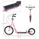 Kids Scooter, Teen Kick Scooter with Rubber Wheels, 16&quot; Front Wheel, Height Adjustable Handlebar, Dual Brakes, Kick Stand, for 5