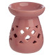 Lattice Cut-Out Ceramic Pastel Colour Eden Oil and Wax Burner