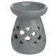 Lattice Cut-Out Ceramic Pastel Colour Eden Oil and Wax Burner