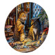 Wall Clock - Lisa Parker Purrlock Holmes Cat