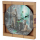 Wall Clock - Lisa Parker Hubble Bubble Cat &amp; Kitten